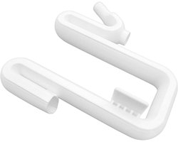 Tuinslang voor Regenvat - Regenton Overloop - Hemelwaterbeheer - Weerbestendig Materiaal - 25 x 169 x 59 cm - Wit