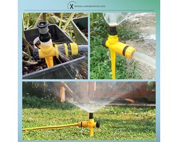 Tuinsproeier set van 5 met grondpen - Automatische besproeiing - Tuin Gazon Planten Bewatering