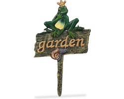tuinsteker kikker - 27,5 cm - 'garden' - gietijzer