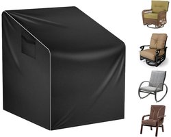 Tuinstoel Hoes - Oxfordstof Stoelhoes - Bescherming Meubels - Waterdicht UV-Bestendig - Diverse Maten - Grijs