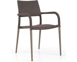 Tuinstoel Magreet mahogany