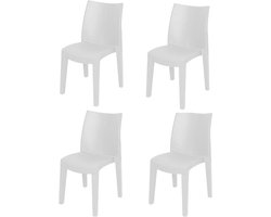 Tuinstoel set - Rotan look stoelen - Buiten eten - 100% Made in Italy