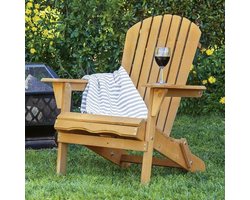 Tuinstoel Teak - Houten opvouwbare tuinstoel - Teak tuinstoel - OPGELET Bouwpakket