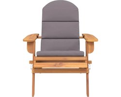 Tuinstoel - Tuinstoelen - Tuin Stoel - Inclusief Kussen - Houten Afwerking