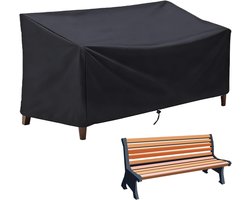 Tuinstoelbescherming 190 x 66 x 89 cm - Waterdichte en UV-bestendige hoes voor 4-zits tuinbanken, geschikt voor rattan meubels en buitenpatio's