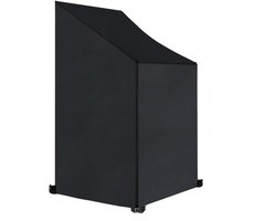 Tuinstoelhoes - Waterdichte Beschermhoes Tuinmeubelen - Beschermhoes voor Tuinstoelen - 70*79*70/102cm - met Trekkoord en Opberghoes - Ademend - UV-bestendig - Opberghoes stapelstoelen - Outdoor Covers - Waterdichte Stoelhoes - Stoel Bedekking -Zwart