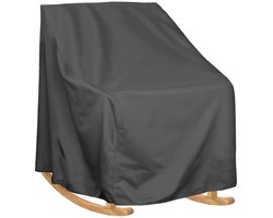 Tuinstoelhoes - Waterdichte Beschermhoes Tuinmeubelen - Stoel Bedekking - 210D Oxford-doek - Beschermhoes voor Tuinstoelen - Ademend - UV-bestendig - Outdoor Covers - Waterdichte Stoelhoes - 70*83*99cm - Zwart