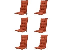 Tuinstoelkussen met hoge rugleuning - Terra - Voor houten, stalen en kunststof stoelen