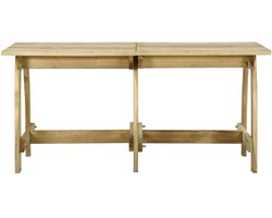 Tuintafel | Buitentafel | Terrastafe 160x74x75 cm geïmpregneerd grenenhout