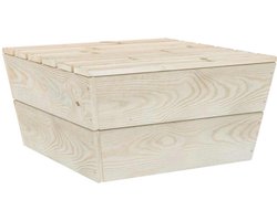 Tuintafel | Buitentafel | Terrastafe 60x60x30 cm geïmpregneerd vurenhout