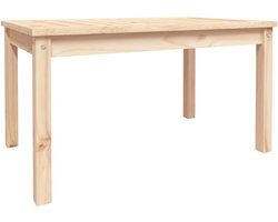 Tuintafel | Buitentafel | Terrastafe 82,5x50,5x45 cm massief grenenhout