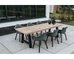Tuintafel Douglas 300 x 100 A poot + Tijdelijk Gratis Onderhoudspakket - inclusief montage