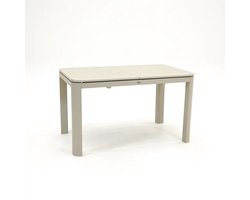 Tuintafel Eos 130x180x80cm creme