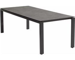 Tuintafel Goa HPL 280 x 95 cm lichtgrijs van 4 Seasons Outdoor