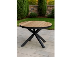 Tuintafel Milano rond Ø120cm - Houtkleur