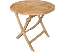 Tuintafel Milton teak rond - Ø80H76 cm