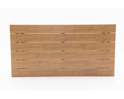 Tuintafel Riviera XL 240cm Antraciet/Hout Aluminium Dining Eettafel - 99240