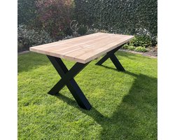 Tuintafel Rusto Douglas/Staal - 300x100 cm