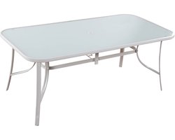 Tuintafel tafel outdoor "Cordoba" - Phoenix - 8 zits - Wit