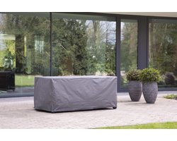 Tuintafelhoes van topkwaliteit | Tuintafel beschermhoes met afmeting 145x105x75 cm | Tuintafelhoes voor tuinmeubelen gemaakt van duurzame materialen en TÜV gecertificeerd