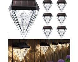 Tuinverlichting op Zonneenergie - Tuinverlichting - 6 Stuks - Solar Tuinverlichting