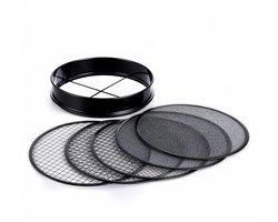 Tuinzeef - 5-in-1 - Ø 30 cm - zwart