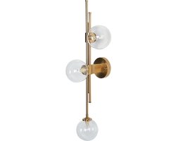 TULIJA - Wandlamp - Goud - Metaal