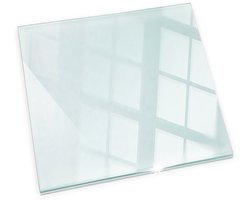 Tulup Kachel Vloerplaat - Vierkant 50x50 cm Vloerplaat Openhaard - Plaat Voor Onder Kachel - Vloerplaat Voor Houtkachel - Vloerplaat Voor Kachel - Onderplaat Kachel