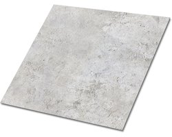 Tulup PVC Tegels - Betonnen Textuur Vinyl Tegels - 30 cm x 30 cm - Grijs Vinyl Vloer Tegels - Set van 9 - Vinyl Wandtegels - Industrieel Plaktegels - Zelfklevende Vinyl Tegels - Plaktegels keuken en Badkamer