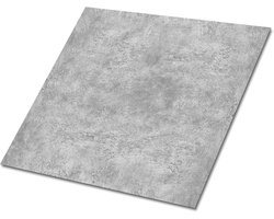 Tulup PVC Tegels - Grijs Beton Vinyl Tegels - 30 cm x 30 cm - Grijs Zelfklevende Vinyl Tegels - Verpakking van 9 stuks - Wand PVC Tegels - Industrieel Plaktegels - Vinyl Wandtegels - Plaktegels keuken en Badkamer