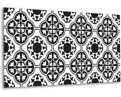 Tulup PVC Wandpaneel - Bloemendecoratie Vinyl Wandpaneel - 100 cm x 50 cm - Beige Zelfklevende Wandbekleding - 1 stuk - Boheems Wandbekleding - Wandbekleding Vinyl - Plaktegels Keuken en Badkamer