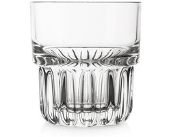 Tumbler glazen 20,5cl 'Hills' Stapelbaar (12 stuks)