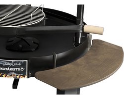 Tundra grill zij tafels 12mm kastanje multiplex x