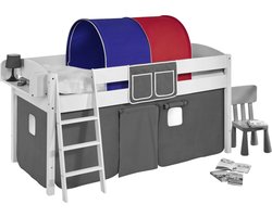 Tunnel Blauw-Rood voor halfhoogslaper