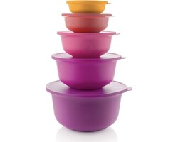 Tupperware Aloha set 5 delig