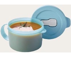 Tupperware soeptas blauw
