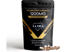 Turkesterone - 1200MG - Hoogste dosering - hoogste MG per capsule - Extra sterk - Alternatief Tongkat Ali & Fadogia Agrestis - Supplement - Superfood
