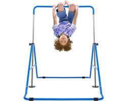 Turnrek Voor Kinderen Tot 150Kg Gymnastiekrek Horizontale Rekstok Aanbevolen Gebruikshoogte 70-140cm