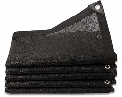 TuseRxln Schaduwnet - Shade Net - 80% Bescherming Versterkt Geweven - 2x3m - Tuin Groen