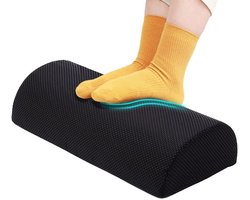 TuseRxln Voetenrustpad – Ergonomisch – Onder bureau steun – 1 stuk – Grijs