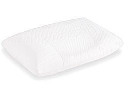 Tuur Cocoon Hoofdkussen 40x60 cm Buikslapers 100% Natuurlatex – Anti-Allergische Neksteun bij Nekklachten – 13,5 cm Kern met Inkepingen van 8 tot 10 cm – GOLS & Oeko-Tex Standard 100 Klasse I