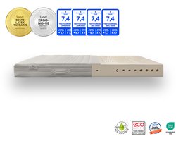 Tuur Original Matras 90x210x21 cm - Natuurlatex - Zacht-Stevig