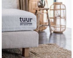 Tuur® Original Plus Matras 160x200 cm - 100% Natuurlatex Ergonomisch Matras - Dual Comfort Zacht-Stevig - Paardenhaar Hennep - Ademend Duurzaam Orthopedisch Slaapcomfort mit Biokatoen Wol