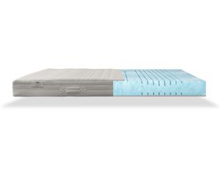 Tuur - Pure Koudschuimmatras 160x200 cm - 7 Zone Ergonomisch Naturalis - Matras met Biokatoen & Wol - Dual Comfort Medium-Stevig - Tweepersoons