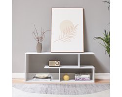 Tv-meubel Anän 100x30x42 cm wit [en.casa]