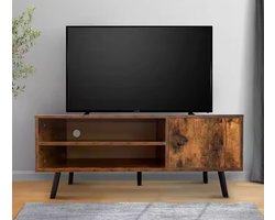 TV meubel Atlas - Bruin - 110x40x49,5 cm