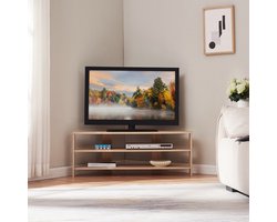 Tv meubel Berg 110x36x42 cm eikenkleurig [en.casa]