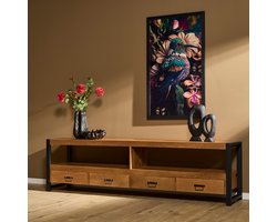 Tv meubel Boaz - 220 cm - naturel