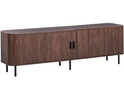 TV-meubel BRADLEY Donkerbruin