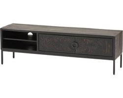 Tv-meubel Carving Mangohout 160 cm | MySons